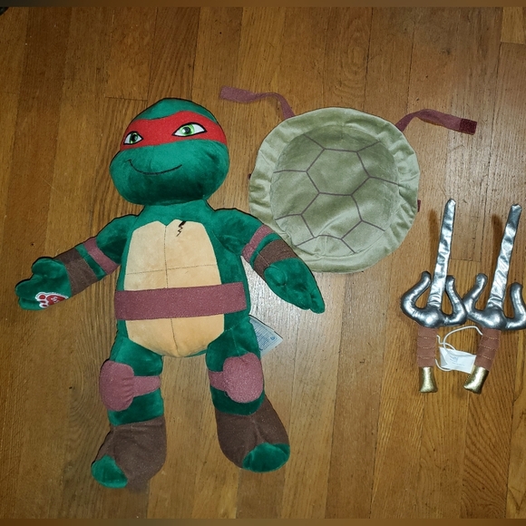 Raphael Ninja Turtles Plush Doll - Picture 7 of 9